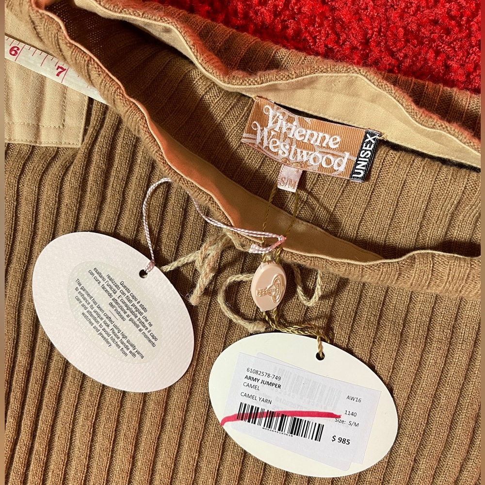 Vivienne Westwood GOLD LABEL ARMY JUMPER BRAND NEW AW16 S/M - Picture 10 of 16